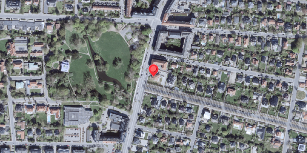 Oversvømmelsesrisiko fra vandløb på Strandvejen 130, 2900 Hellerup