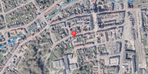 Oversvømmelsesrisiko fra vandløb på Holsteinsgade 29, 8300 Odder