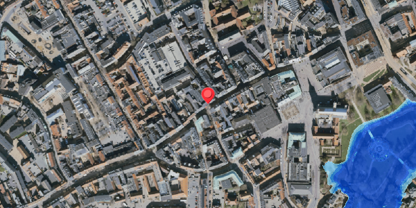 Oversvømmelsesrisiko fra vandløb på Vestergade 41, 5000 Odense C