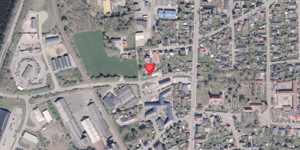 Oversvømmelsesrisiko fra vandløb på Holmskovvej 10, 8340 Malling