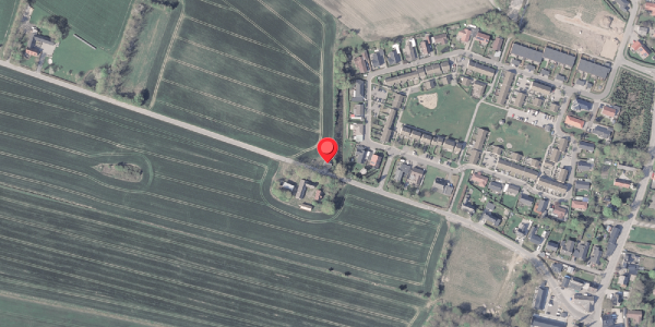 Oversvømmelsesrisiko fra vandløb på Risvangsvej 33C, 8530 Hjortshøj
