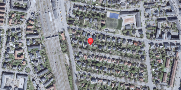 Oversvømmelsesrisiko fra vandløb på Nordkrog 22, . , 2900 Hellerup