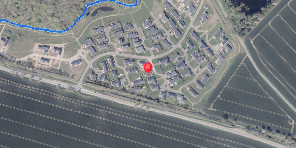 Oversvømmelsesrisiko fra vandløb på Præstelunden 24, . , 8300 Odder