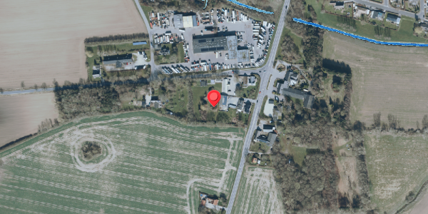 Oversvømmelsesrisiko fra vandløb på Piberhusvej 16D, . , 4690 Haslev