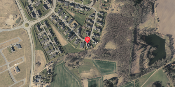 Oversvømmelsesrisiko fra vandløb på Solbakken 25, 5560 Aarup