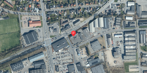 Oversvømmelsesrisiko fra vandløb på Industrivej 1A, . , 6000 Kolding