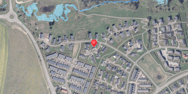 Oversvømmelsesrisiko fra vandløb på Overskov 11, 8300 Odder