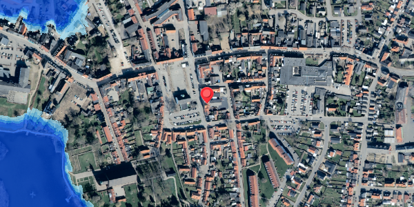 Oversvømmelsesrisiko fra vandløb på Torvet 17, 4930 Maribo