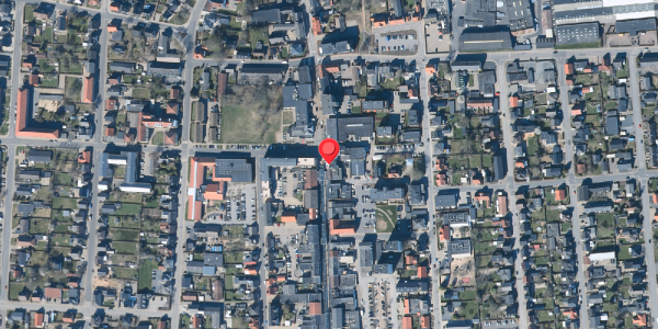 Oversvømmelsesrisiko fra vandløb på Strøget 38, 7430 Ikast