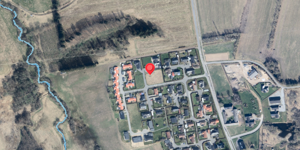 Oversvømmelsesrisiko fra vandløb på Hanetoften 16, 9900 Frederikshavn