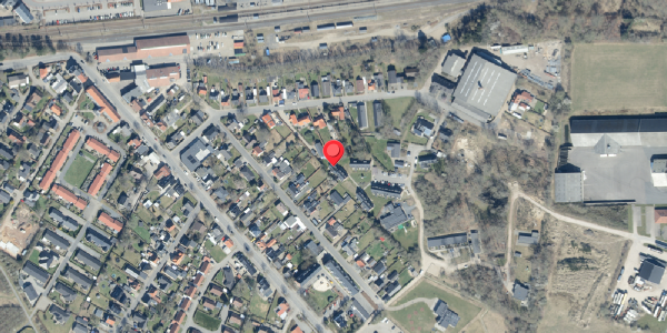 Oversvømmelsesrisiko fra vandløb på Hedetoften 64D, 6740 Bramming