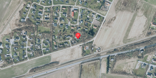 Oversvømmelsesrisiko fra vandløb på Vigen 4, 7830 Vinderup