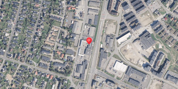 Oversvømmelsesrisiko fra vandløb på Falkevej 21, 8800 Viborg