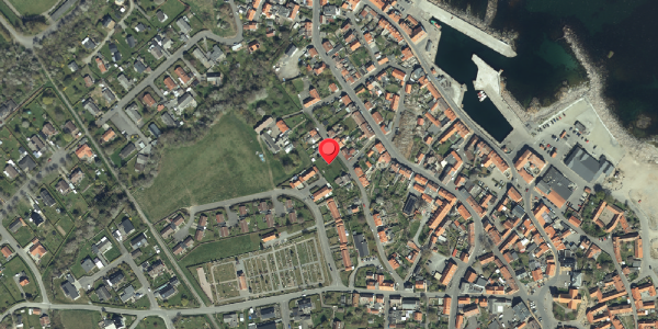 Oversvømmelsesrisiko fra vandløb på Rosengade 7, 3770 Allinge