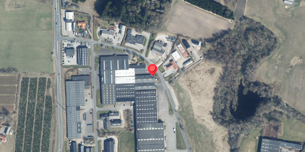Oversvømmelsesrisiko fra vandløb på Industrivej 4E, 8653 Them