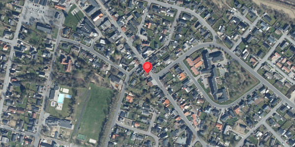 Oversvømmelsesrisiko fra vandløb på Bredgade 50, 7441 Bording