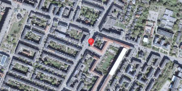 Oversvømmelsesrisiko fra vandløb på Falkoner Alle 80, 2000 Frederiksberg
