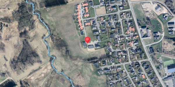 Oversvømmelsesrisiko fra vandløb på Hanetoften 65, 9900 Frederikshavn