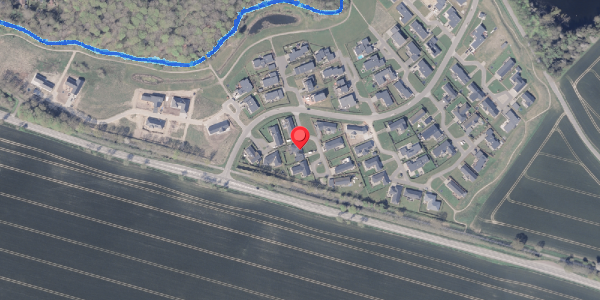 Oversvømmelsesrisiko fra vandløb på Præstelunden 10, . , 8300 Odder