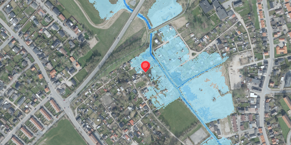 Oversvømmelsesrisiko fra vandløb på Skovengen 71, 7700 Thisted
