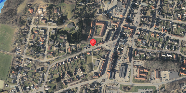 Oversvømmelsesrisiko fra vandløb på Vestergade 6A, 5560 Aarup