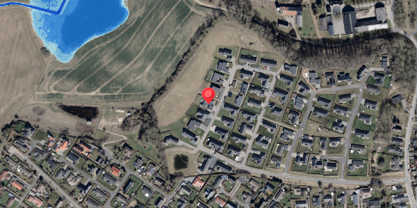 Oversvømmelsesrisiko fra vandløb på Ejsbølsvinget 42, . , 6100 Haderslev
