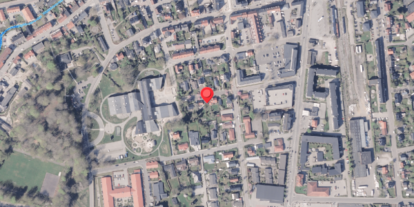 Oversvømmelsesrisiko fra vandløb på Gersdorffsgade 13A, 8300 Odder