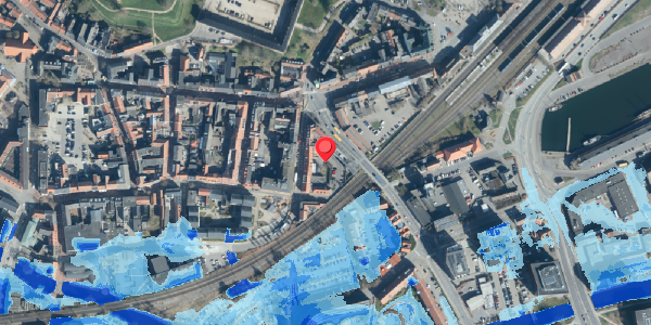 Oversvømmelsesrisiko fra vandløb på Munkegade 8, . , 6000 Kolding