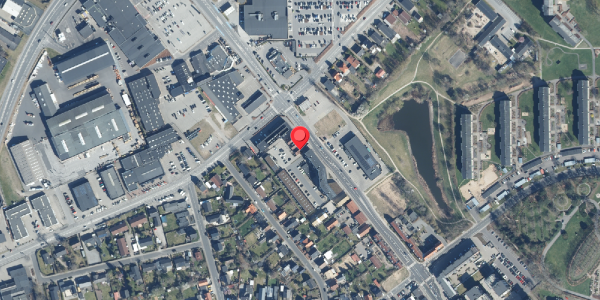 Oversvømmelsesrisiko fra vandløb på Borgergade 151B, 8600 Silkeborg