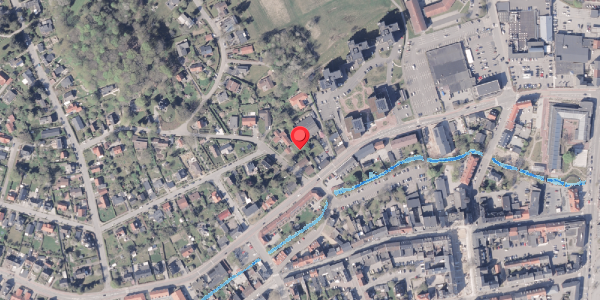 Oversvømmelsesrisiko fra vandløb på Nørregade 24A, . , 8300 Odder
