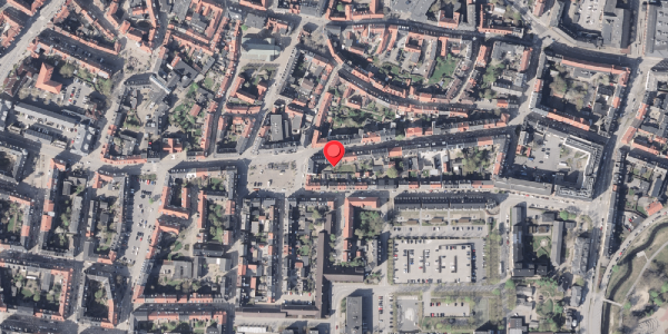 Oversvømmelsesrisiko fra vandløb på Danmarksgade 74B, . , 9000 Aalborg