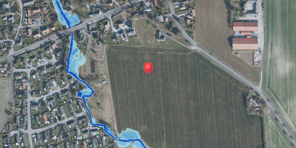 Oversvømmelsesrisiko fra vandløb på Ringstedvej 677F, . , 4100 Ringsted