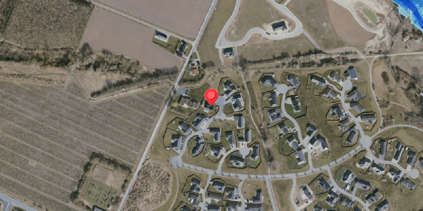 Oversvømmelsesrisiko fra vandløb på Langhuse 22, 5800 Nyborg