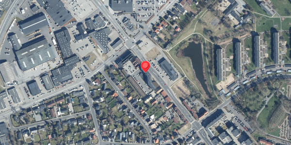 Oversvømmelsesrisiko fra vandløb på Borgergade 103, 8600 Silkeborg