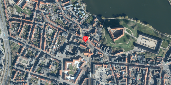 Oversvømmelsesrisiko fra vandløb på Adelgade 13, . , 6000 Kolding