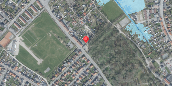 Oversvømmelsesrisiko fra vandløb på Skovengen 2, . , 7700 Thisted