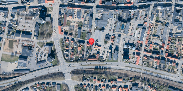 Oversvømmelsesrisiko fra vandløb på Dalgasgade 39B, . , 7400 Herning