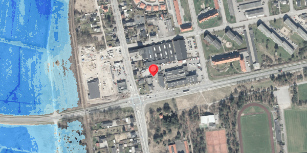 Oversvømmelsesrisiko fra vandløb på Ringvejen 3, 8500 Grenaa