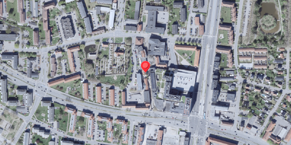 Oversvømmelsesrisiko fra vandløb på Herlev Torv 13, . , 2730 Herlev