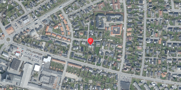 Oversvømmelsesrisiko fra vandløb på Hasselvej 8, 7700 Thisted