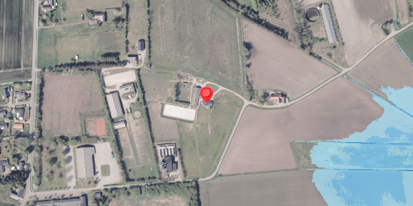 Oversvømmelsesrisiko fra vandløb på Persievej 9, 8300 Odder