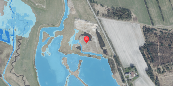 Oversvømmelsesrisiko fra vandløb på Troldborgvej 12, 7700 Thisted
