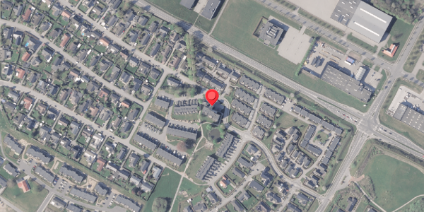 Oversvømmelsesrisiko fra vandløb på Elgårdsminde 109, 8382 Hinnerup