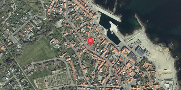 Oversvømmelsesrisiko fra vandløb på Kattedalen 7, 3770 Allinge