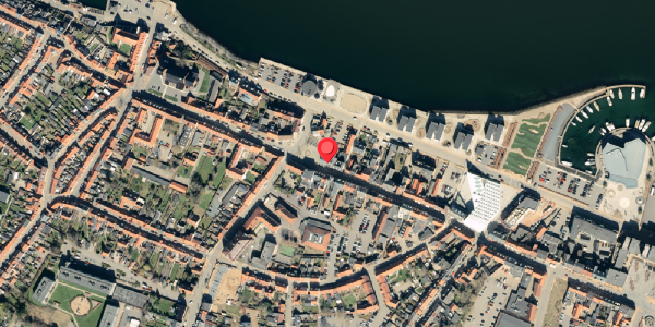 Oversvømmelsesrisiko fra vandløb på Algade 35, 5500 Middelfart