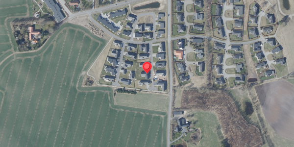 Oversvømmelsesrisiko fra vandløb på Thoruplund 28, 8600 Silkeborg