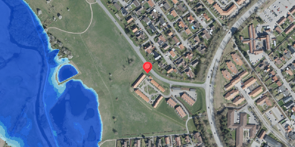 Oversvømmelsesrisiko fra vandløb på Bjergbakken 83, . , 4100 Ringsted