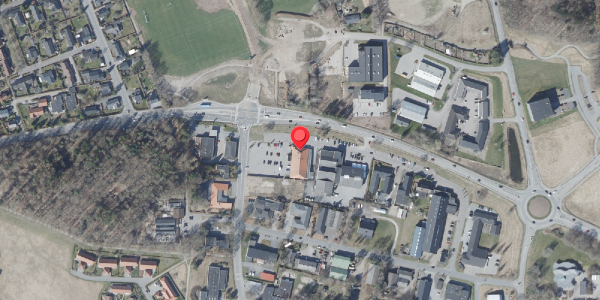 Oversvømmelsesrisiko fra vandløb på Parallelvej 1, 8680 Ry