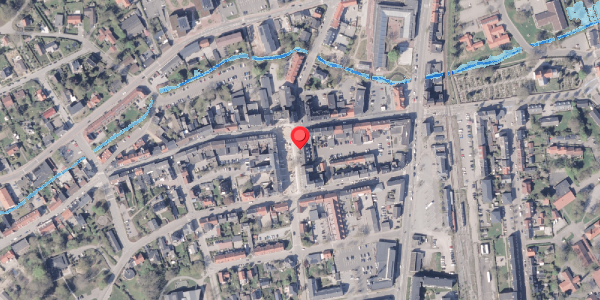 Oversvømmelsesrisiko fra vandløb på Torvet 3, 8300 Odder