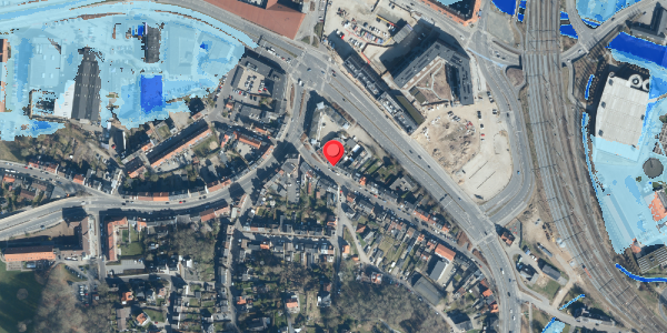 Oversvømmelsesrisiko fra vandløb på Fredericiagade 5, . , 7100 Vejle